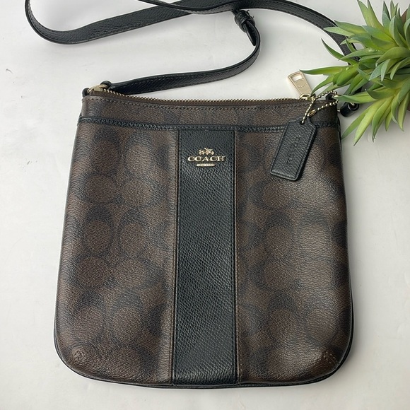 Coach Handbags - Coach Monogram Designer Crossbody Bag 52856